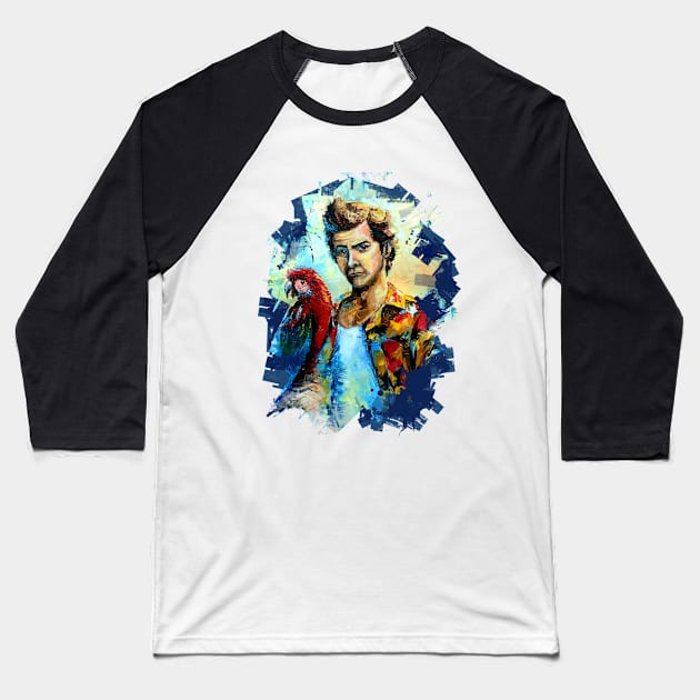 Ace Ventura Baseball T-Shirt by Oxy’s art